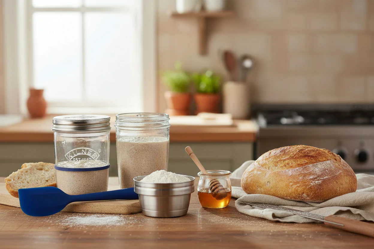Kilner Glass Sourdough Starter Set - Image 3
