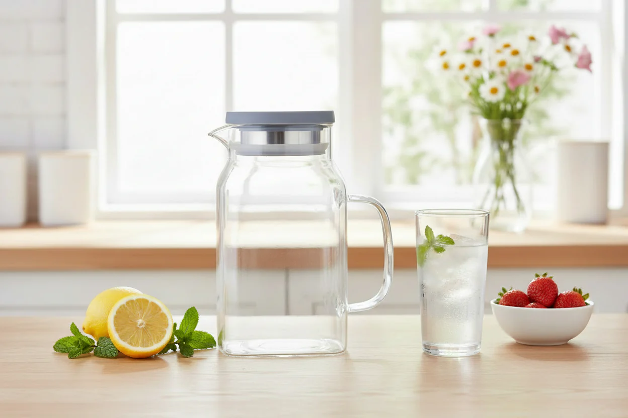 Kilner Fresh Square Glass Fridge Jug - 1.2 Litre - Image 6