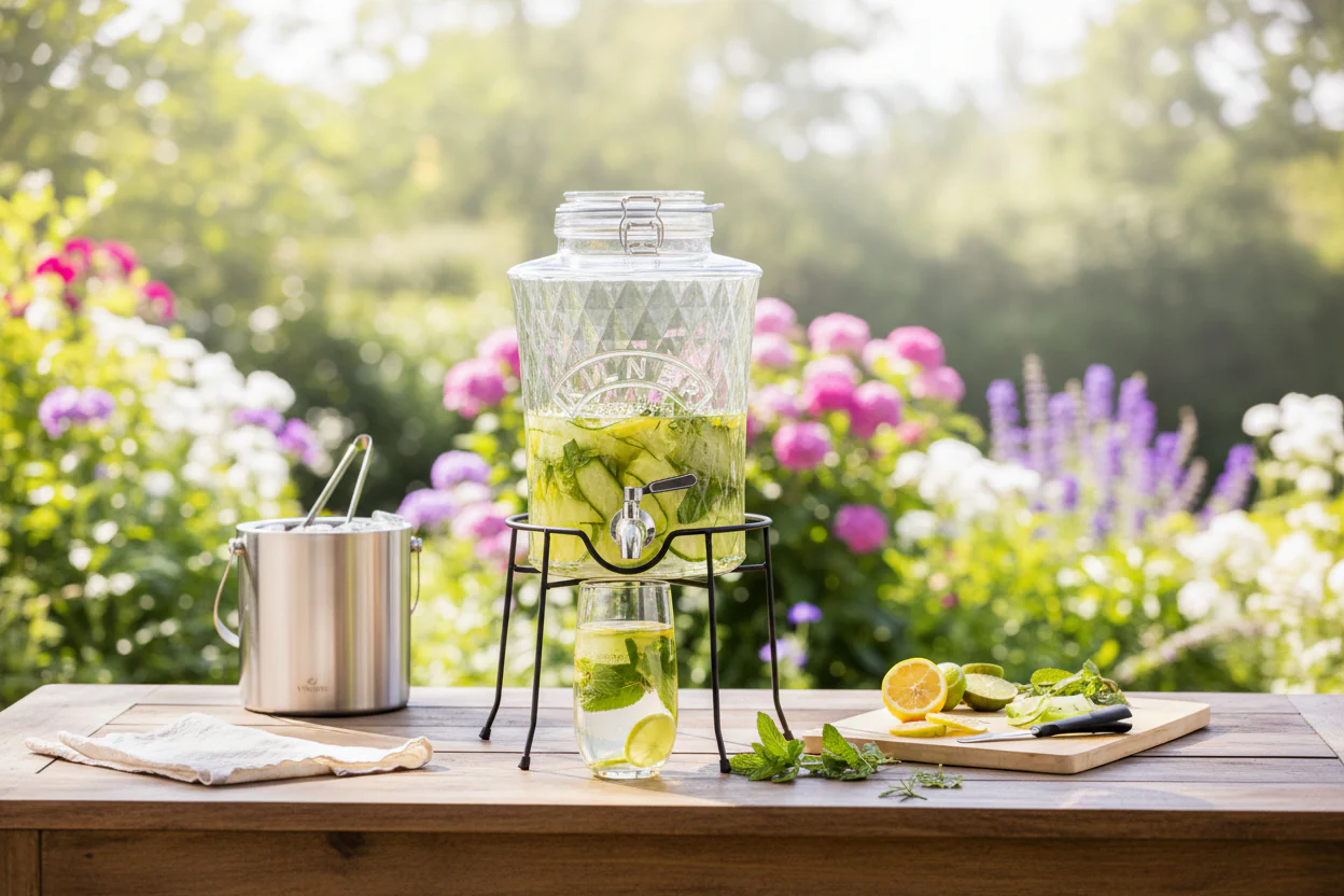 Kilner Round Drinks Dispenser Stand - Image 4