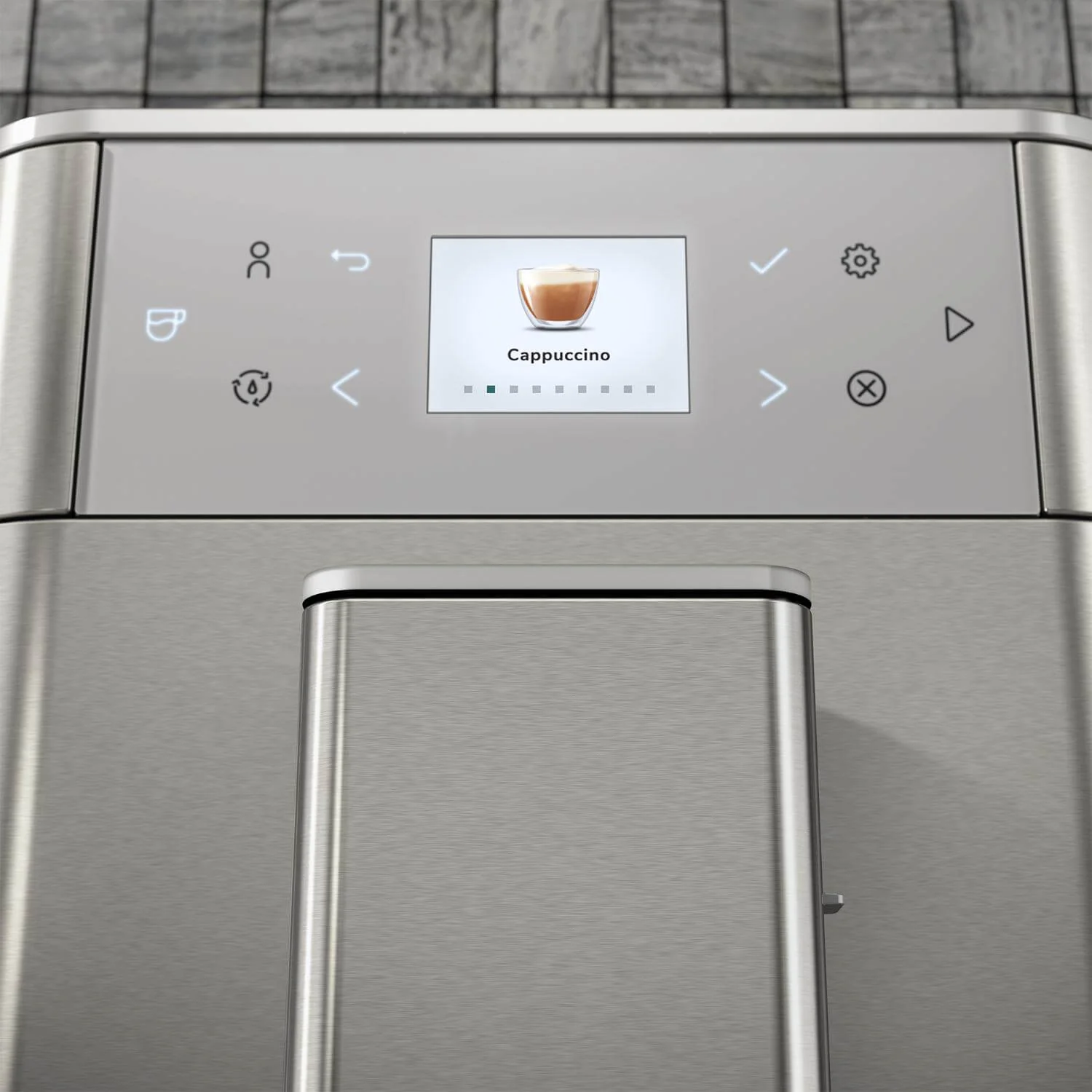 KitchenAid 5KES8556BSX Fully Automatic KF6 Espresso Coffee Machine - Stainless Steel - Image 6