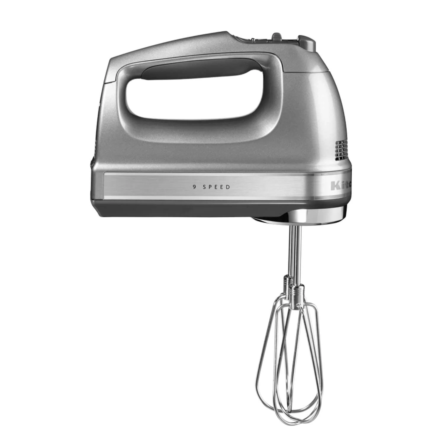 KitchenAid 5KHM9212BCU 9 Speed Hand Mixer - Contour Silver