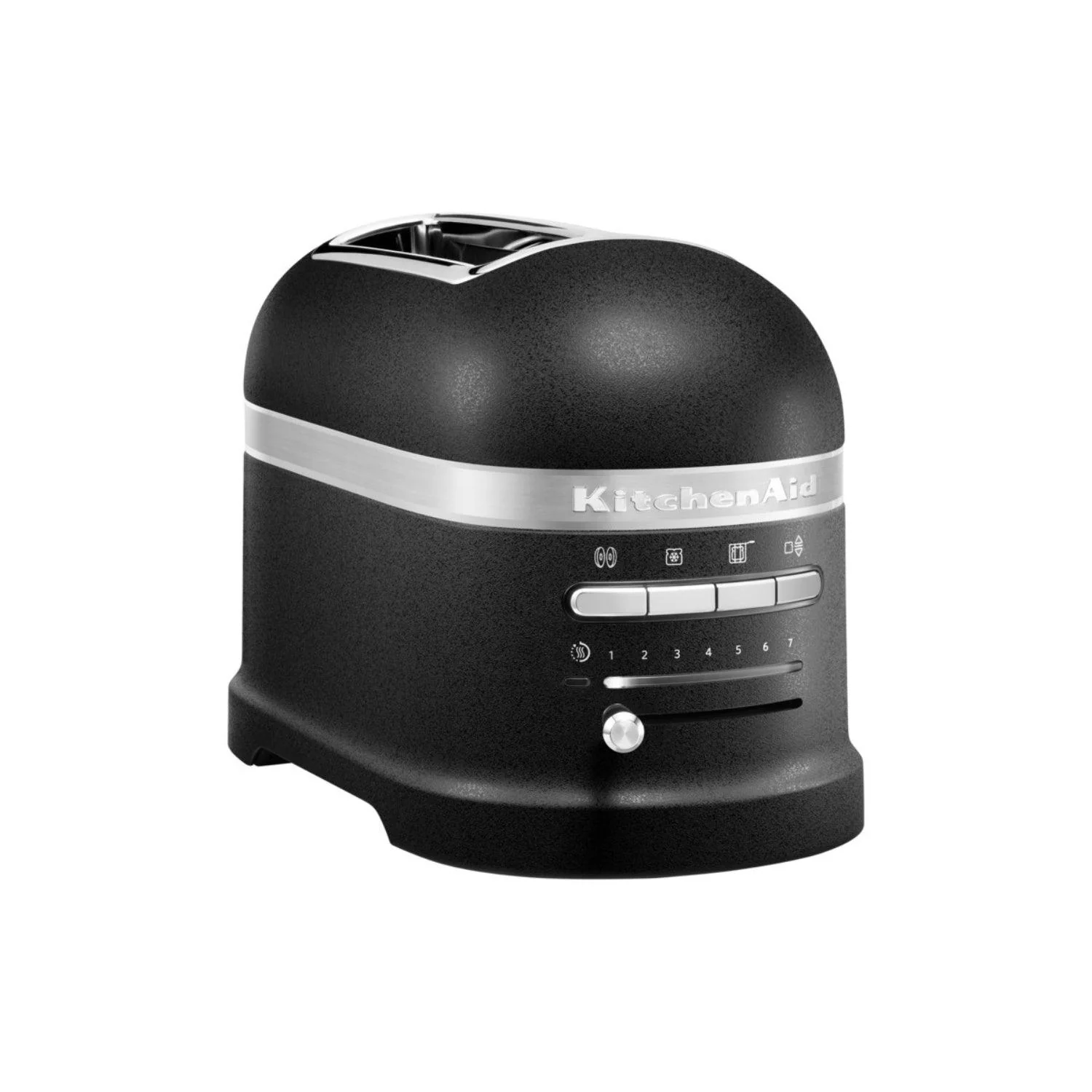 KitchenAid Artisan 5KMT2204BBK 2 Slice Toaster - Cast Iron Black