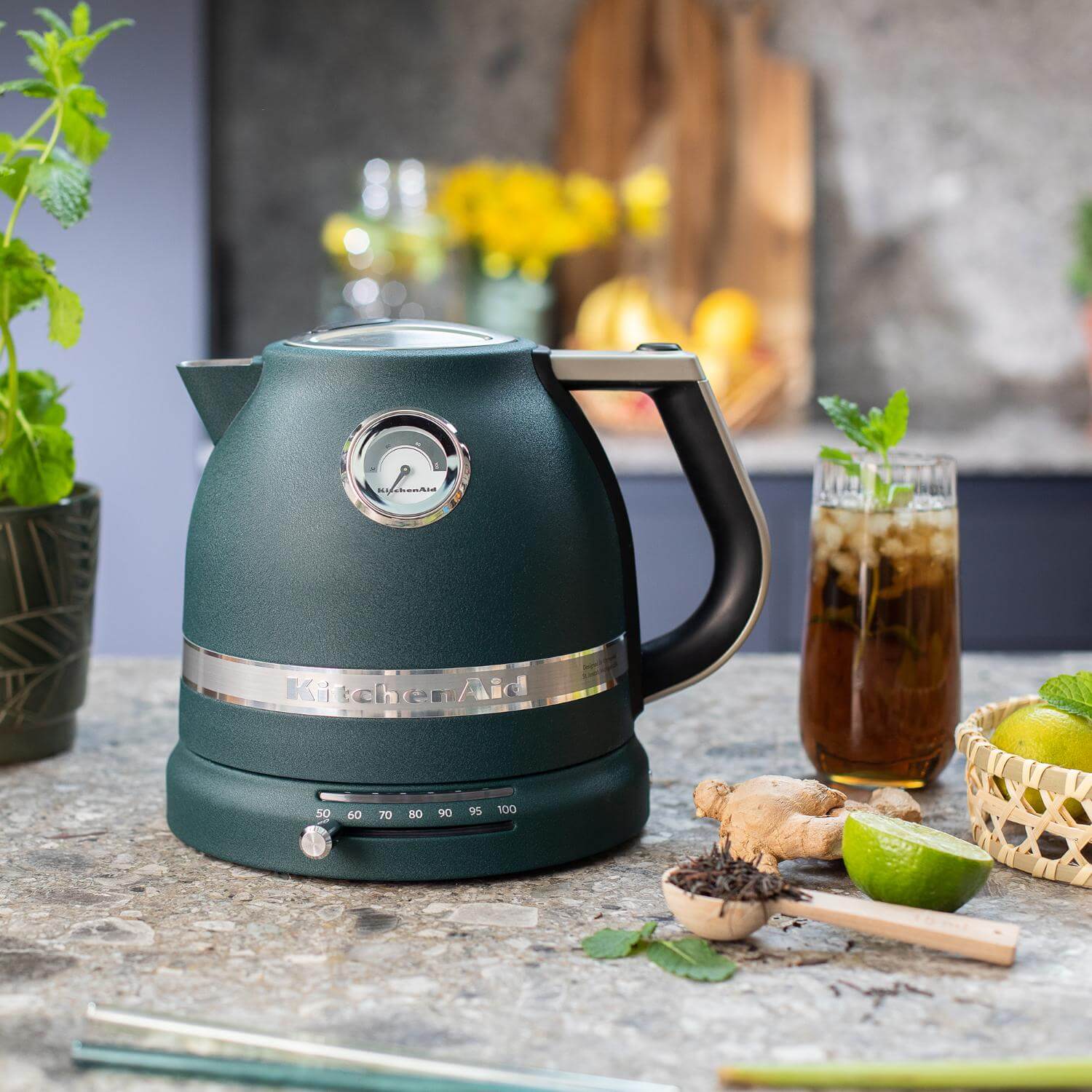 KitchenAid Artisan 5KEK1522BPP 1.5 Litre Kettle - Pebble Palm - Image 6