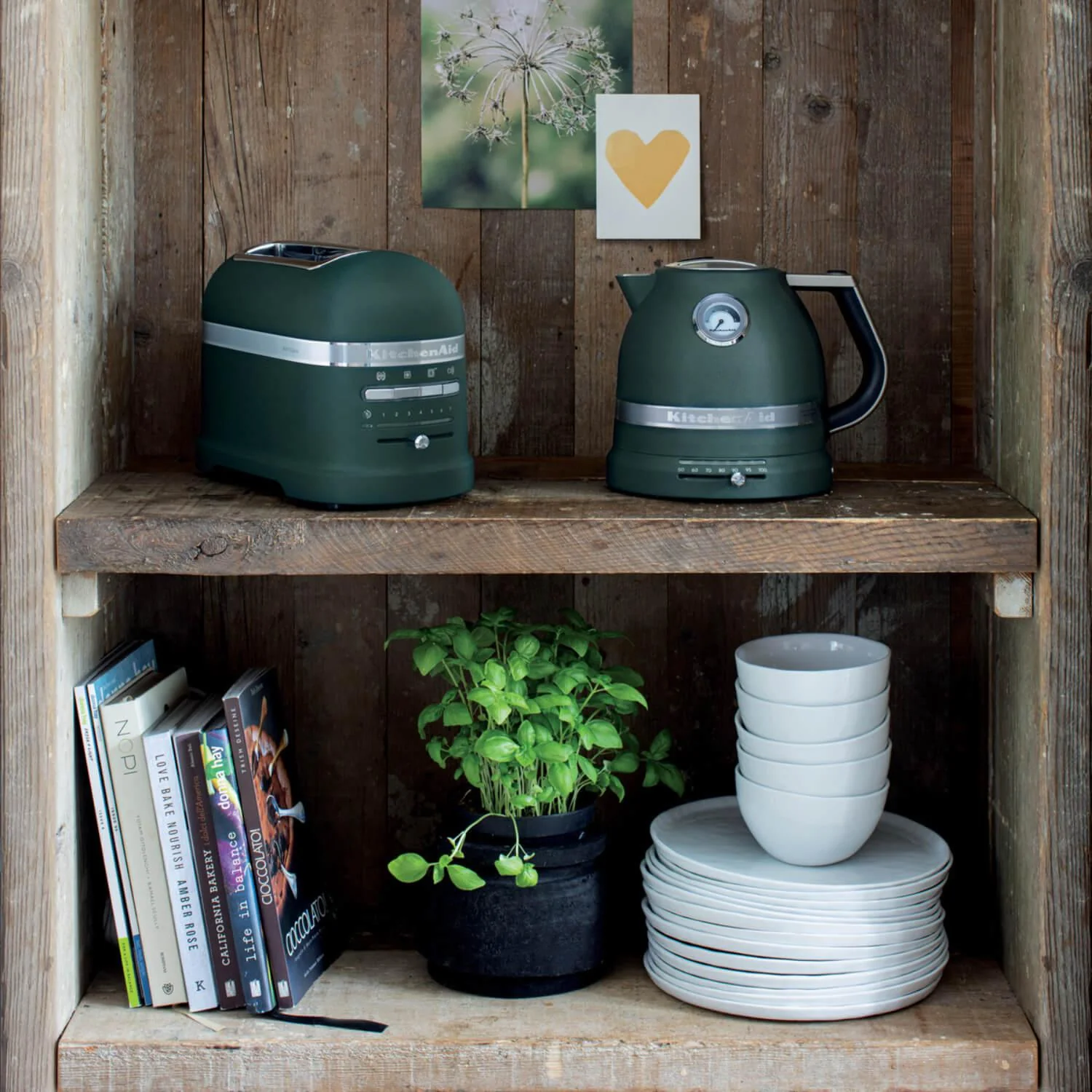 KitchenAid Artisan Kettle & 2 Slice Toaster Set - Pebble Palm - Image 6