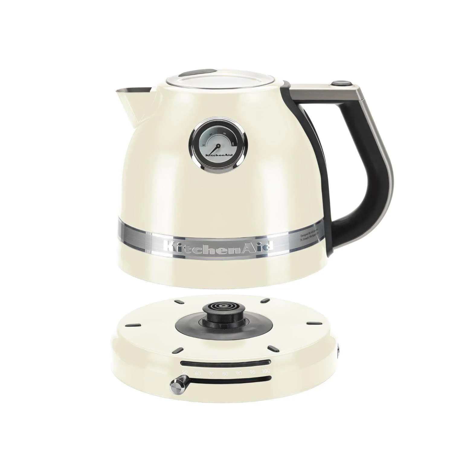 KitchenAid Artisan 5KEK1522BAC 1.5 Litre Kettle - Almond Cream - Image 3