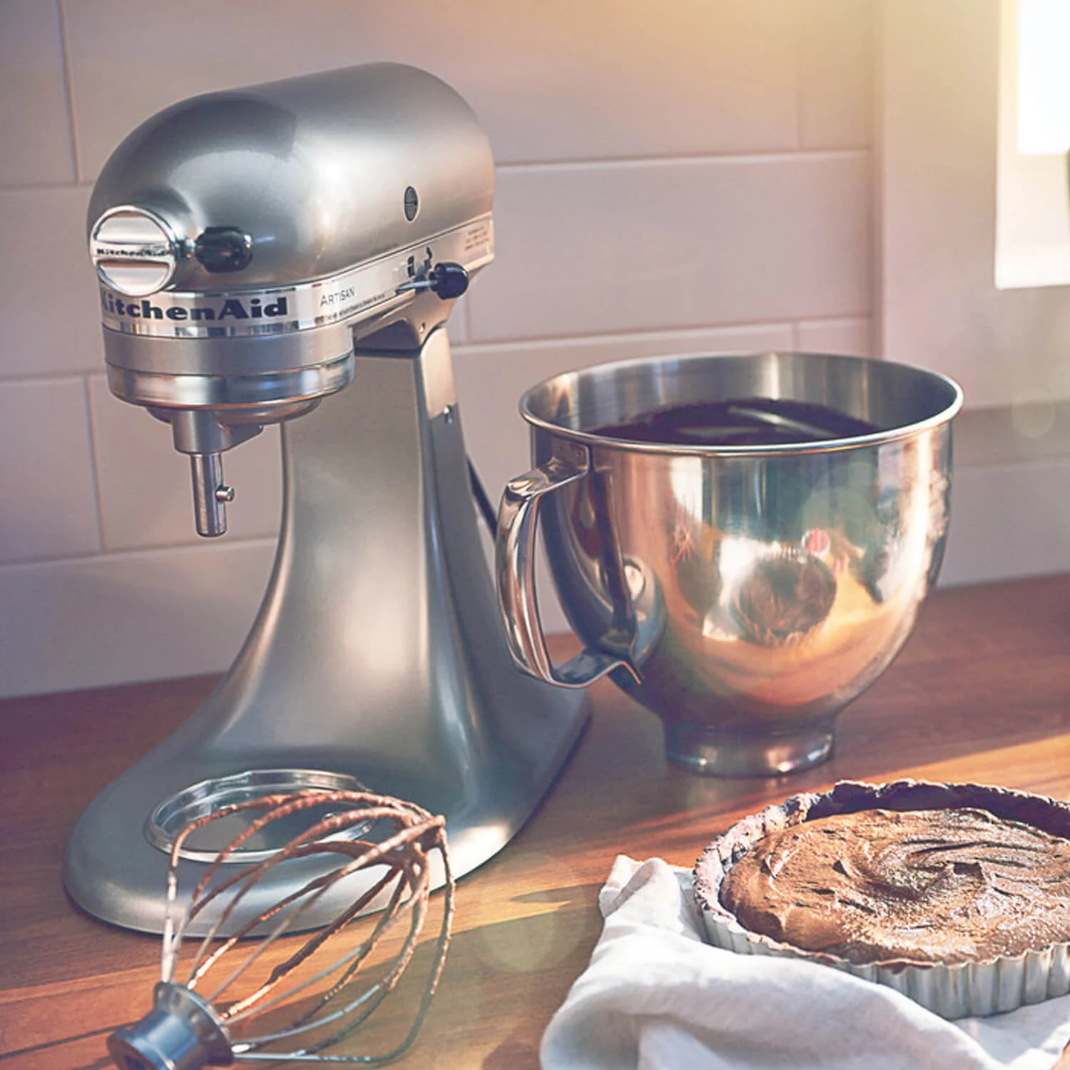 KitchenAid 125 Artisan Tilt-Head Stand Mixer - Contour Silver - Image 8