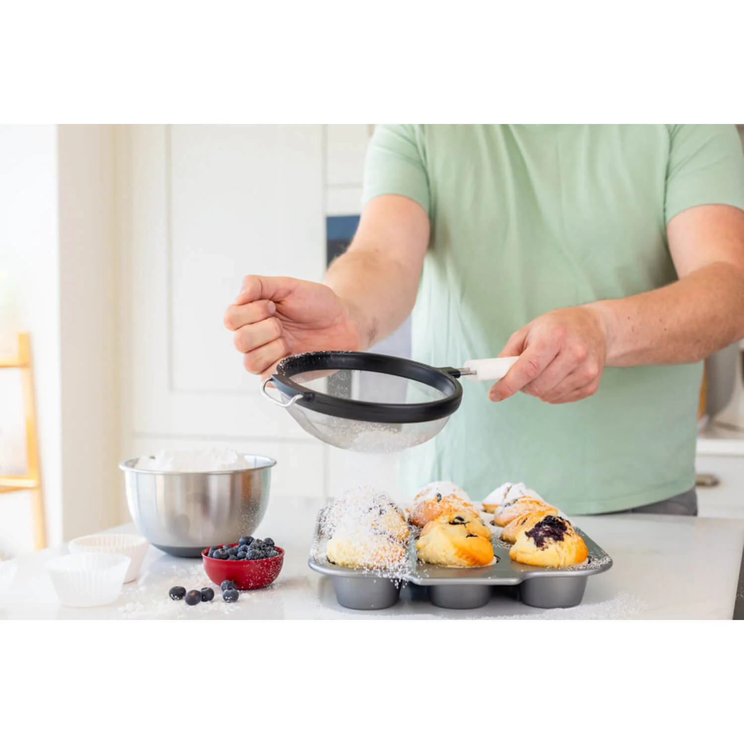 KitchenAid Mesh Sieve - Porcelain White - Image 4