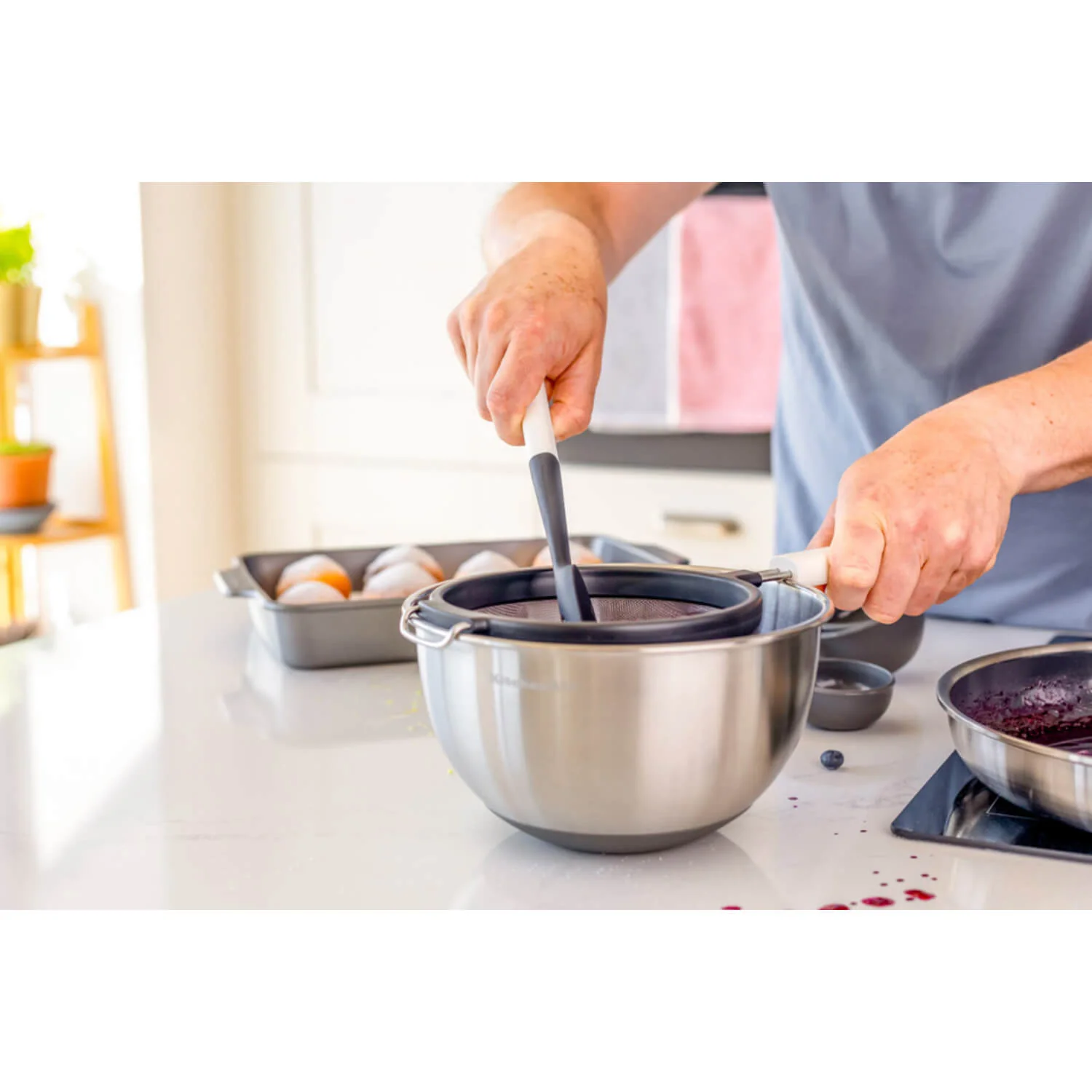 KitchenAid Mesh Sieve - Porcelain White - Image 5