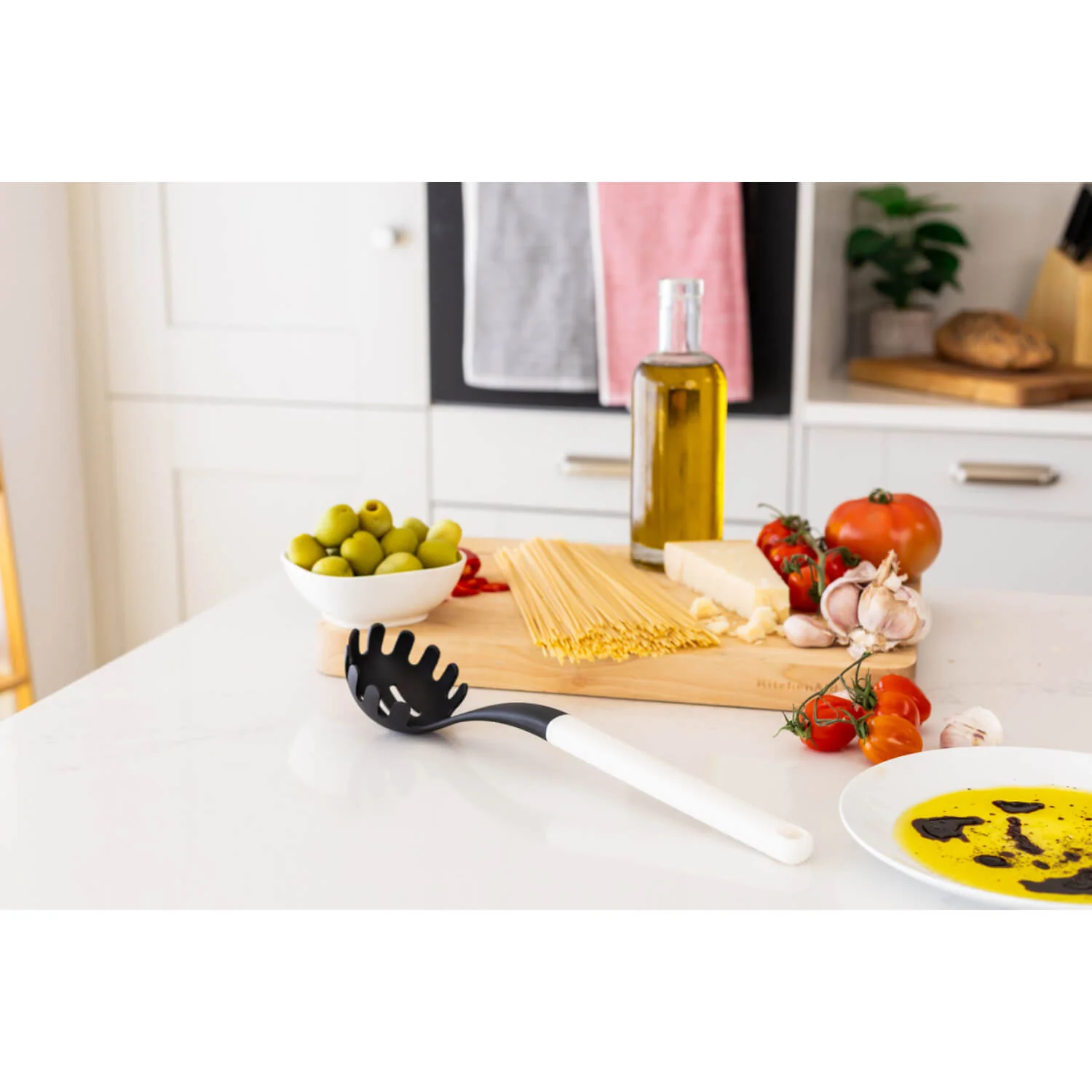 KitchenAid Pasta Server - Porcelain White - Image 6