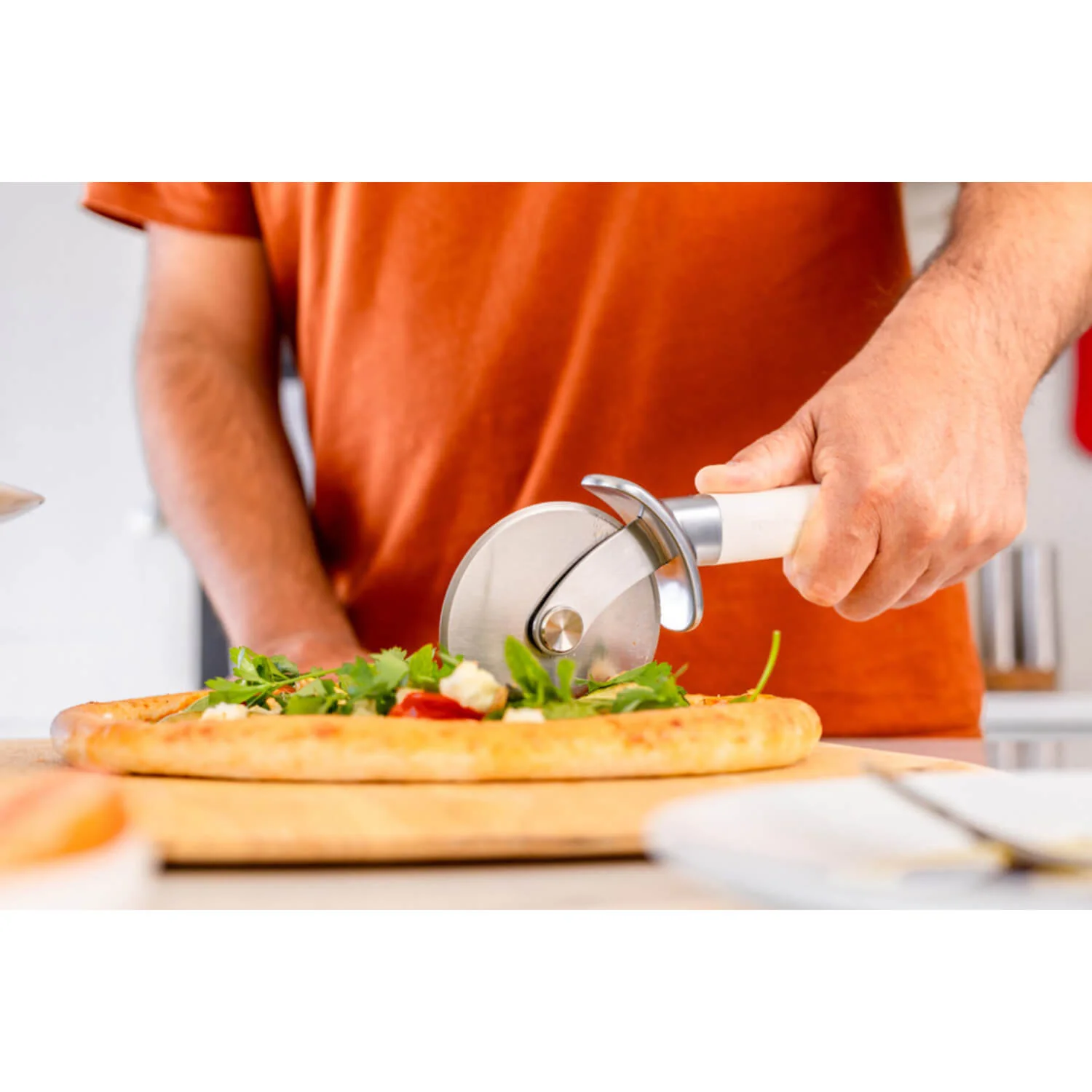 KitchenAid Pizza Wheel - Porcelain White - Image 4