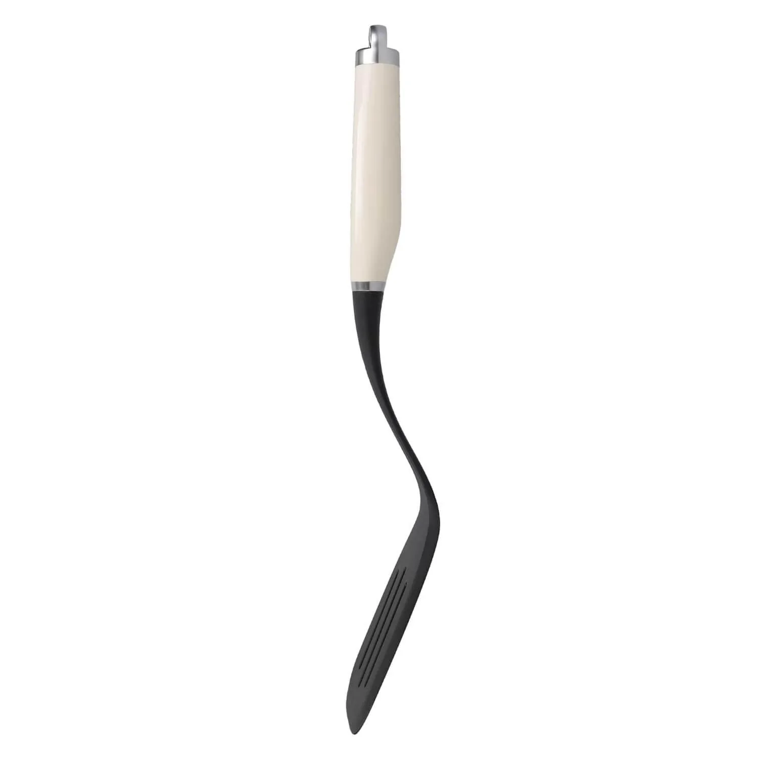 KitchenAid Utensils Plastic Slotted Turner - Almond Cream - Image 3