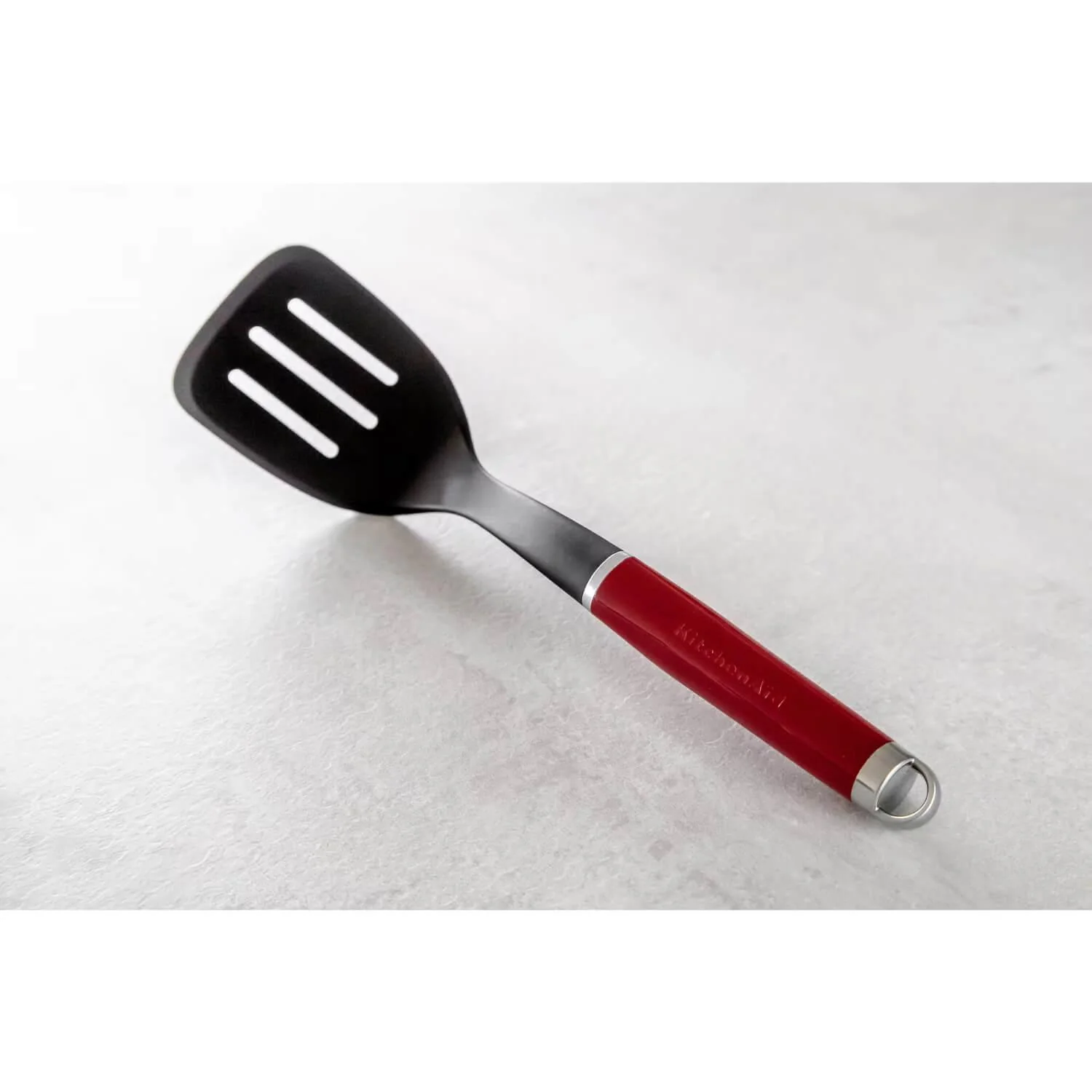 KitchenAid Utensils Plastic Slotted Turner - Empire Red - Image 4