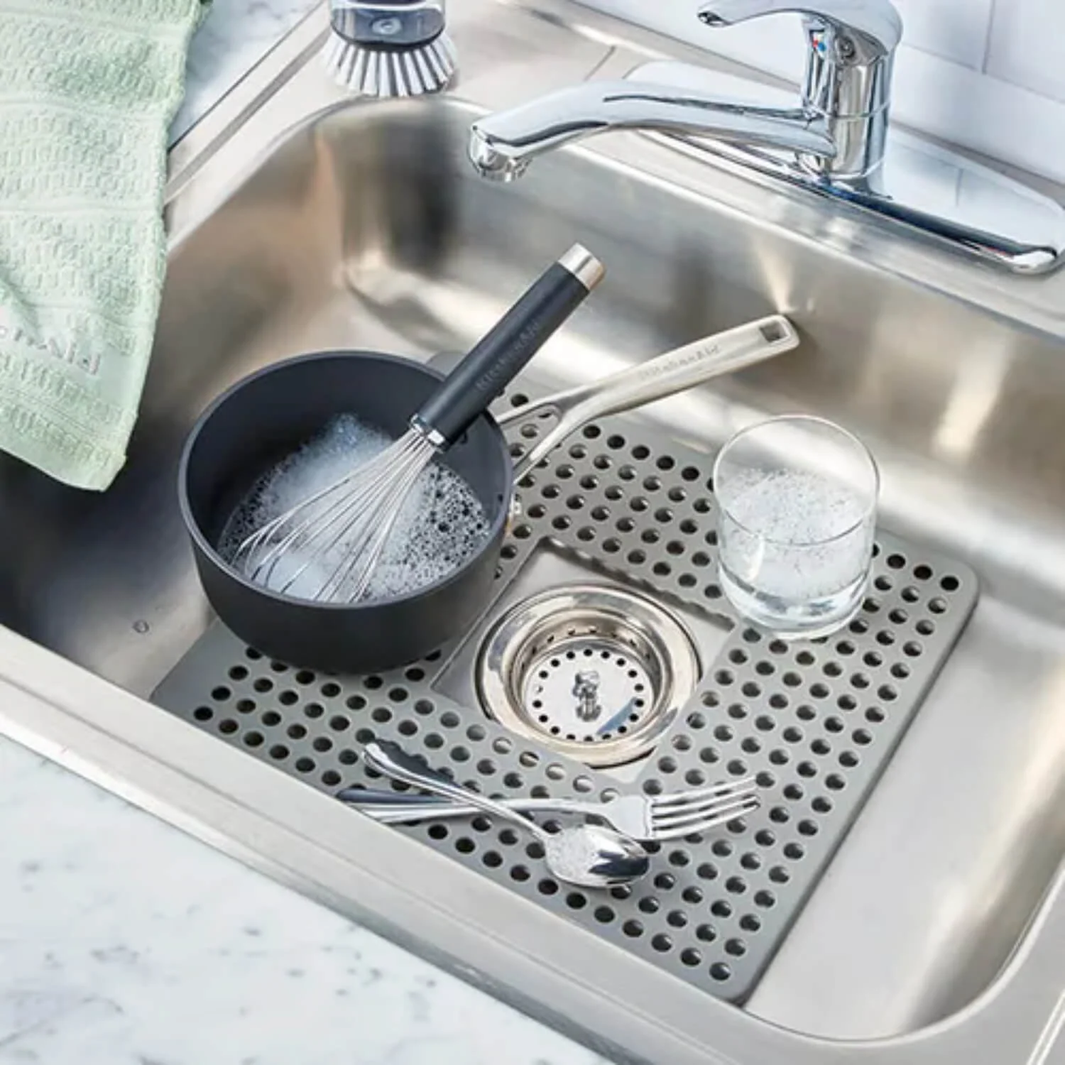 KitchenAid Sink Mat - Grey - Image 5