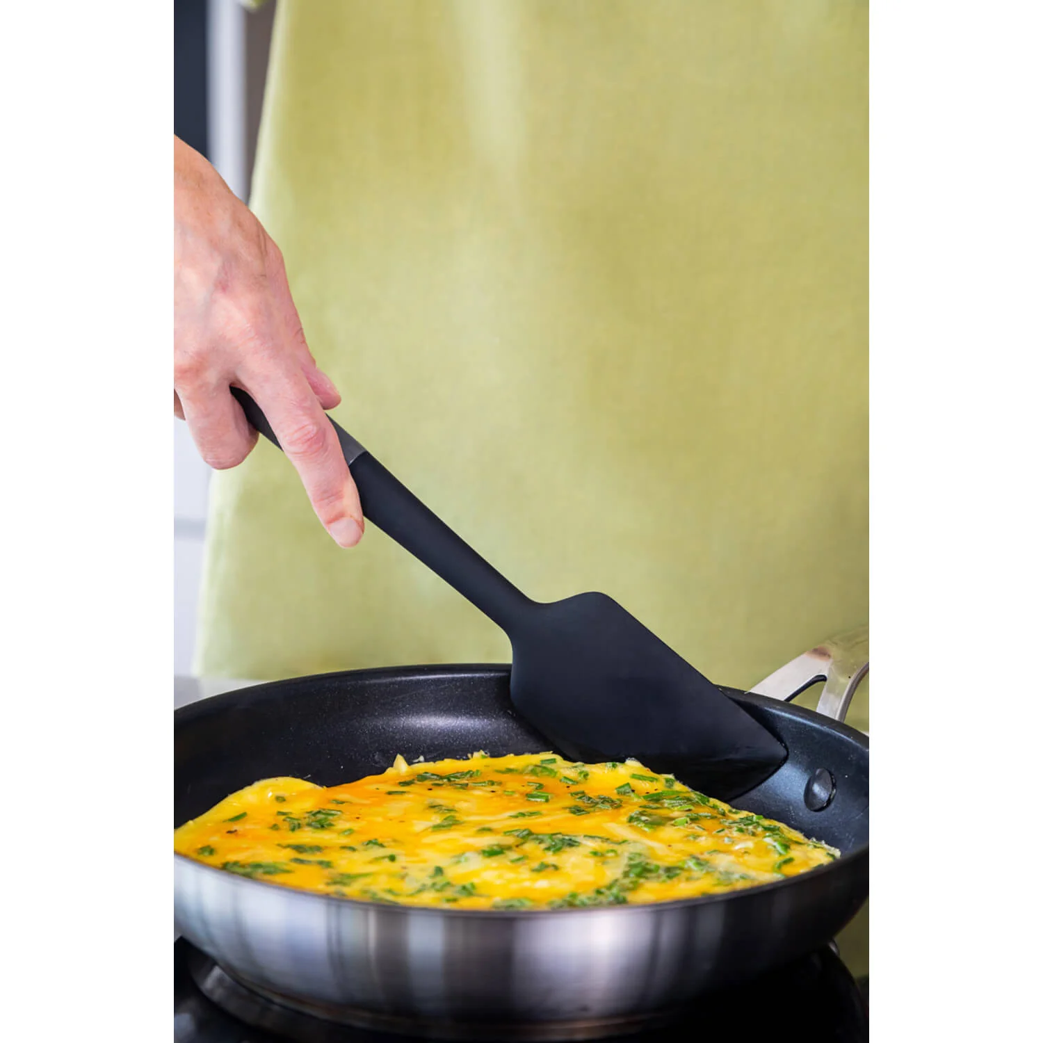 KitchenAid Soft Grip Scraper Spatula - Charcoal Grey - Image 6