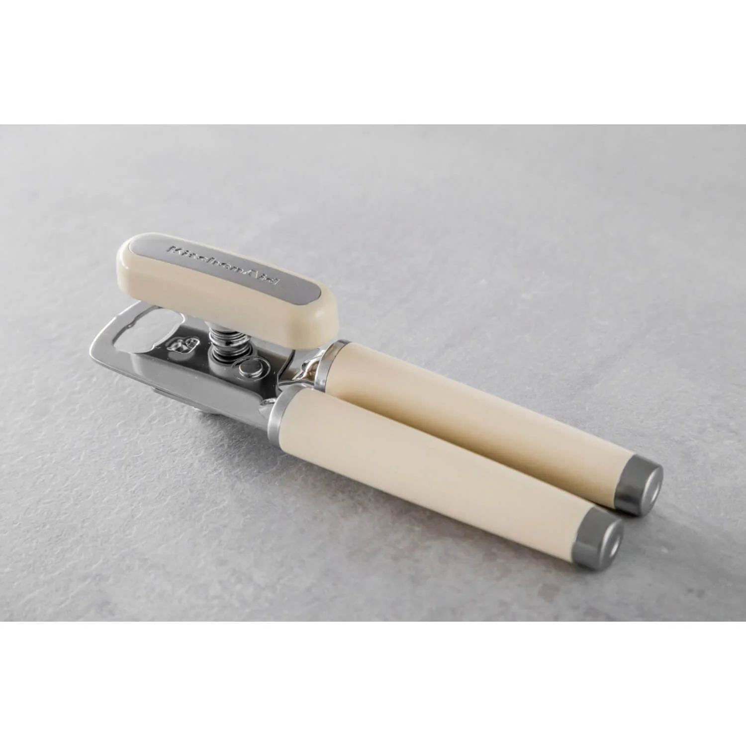 KitchenAid Stainless Steel Can Opener - Almond Cream - Image 2