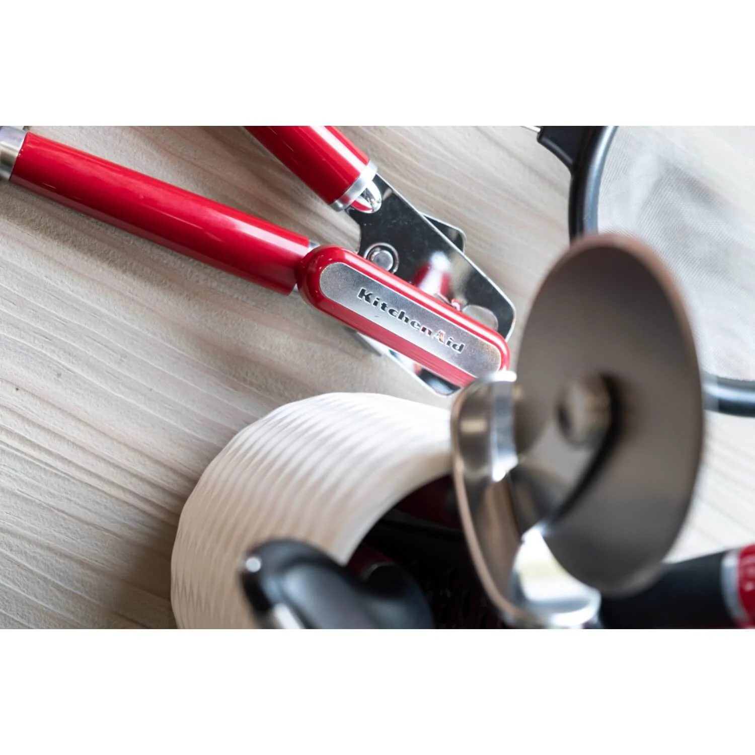 KitchenAid Stainless Steel Can Opener - Empire Red - Image 5