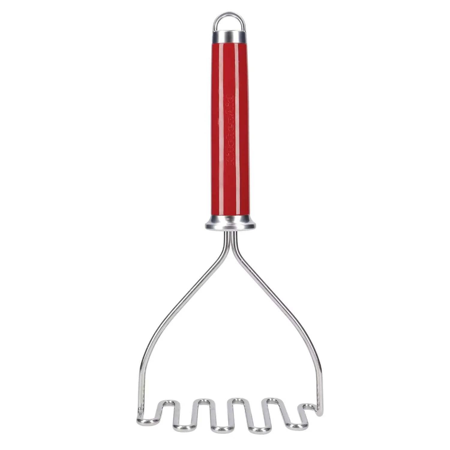 KitchenAid Utensils Stainless Steel Masher - Empire Red