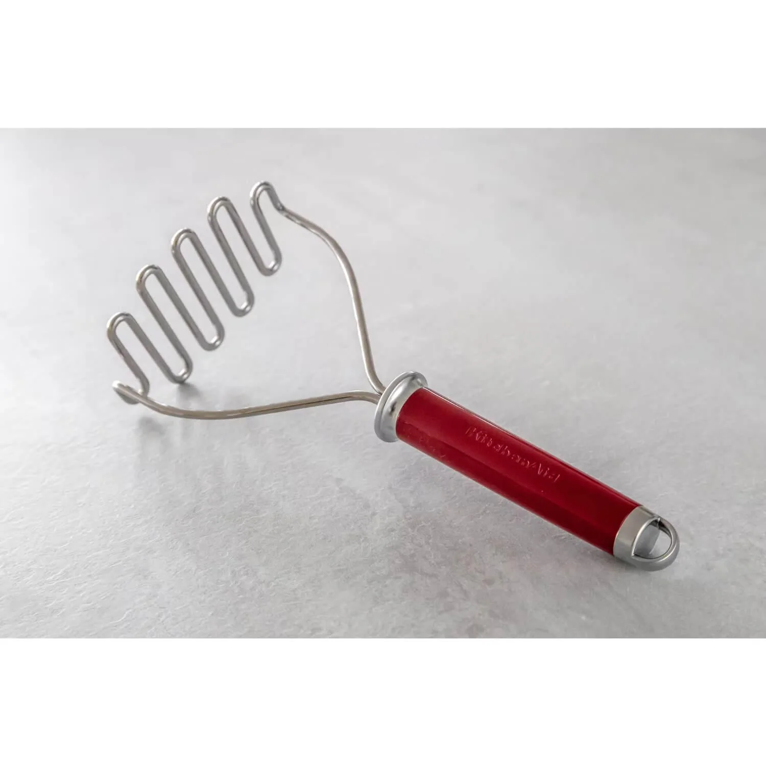 KitchenAid Utensils Stainless Steel Masher - Empire Red - Image 4