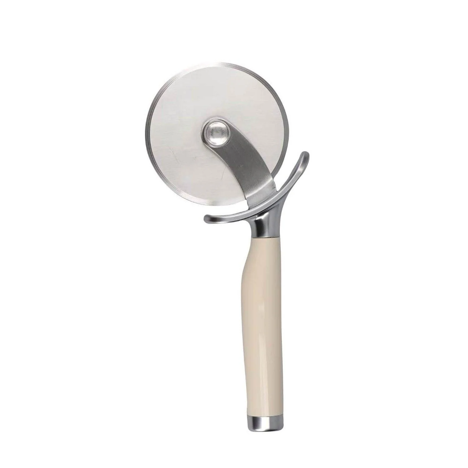 KitchenAid Utensils Stainless Steel Pizza Wheel - Almond Cream
