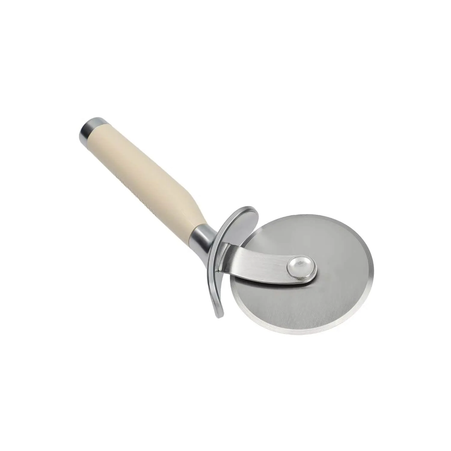KitchenAid Utensils Stainless Steel Pizza Wheel - Almond Cream - Image 2