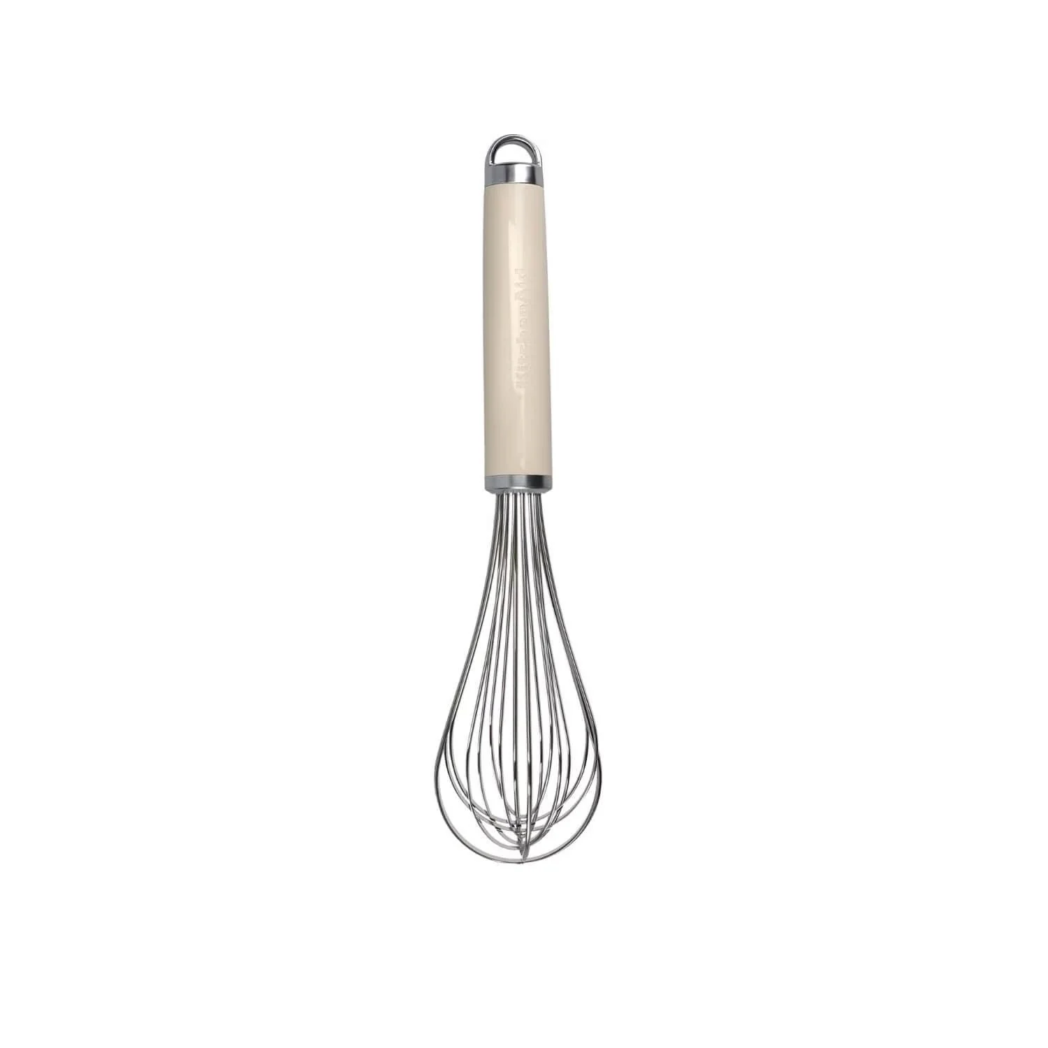 KitchenAid Stainless Steel Wire Whisk - Almond Cream