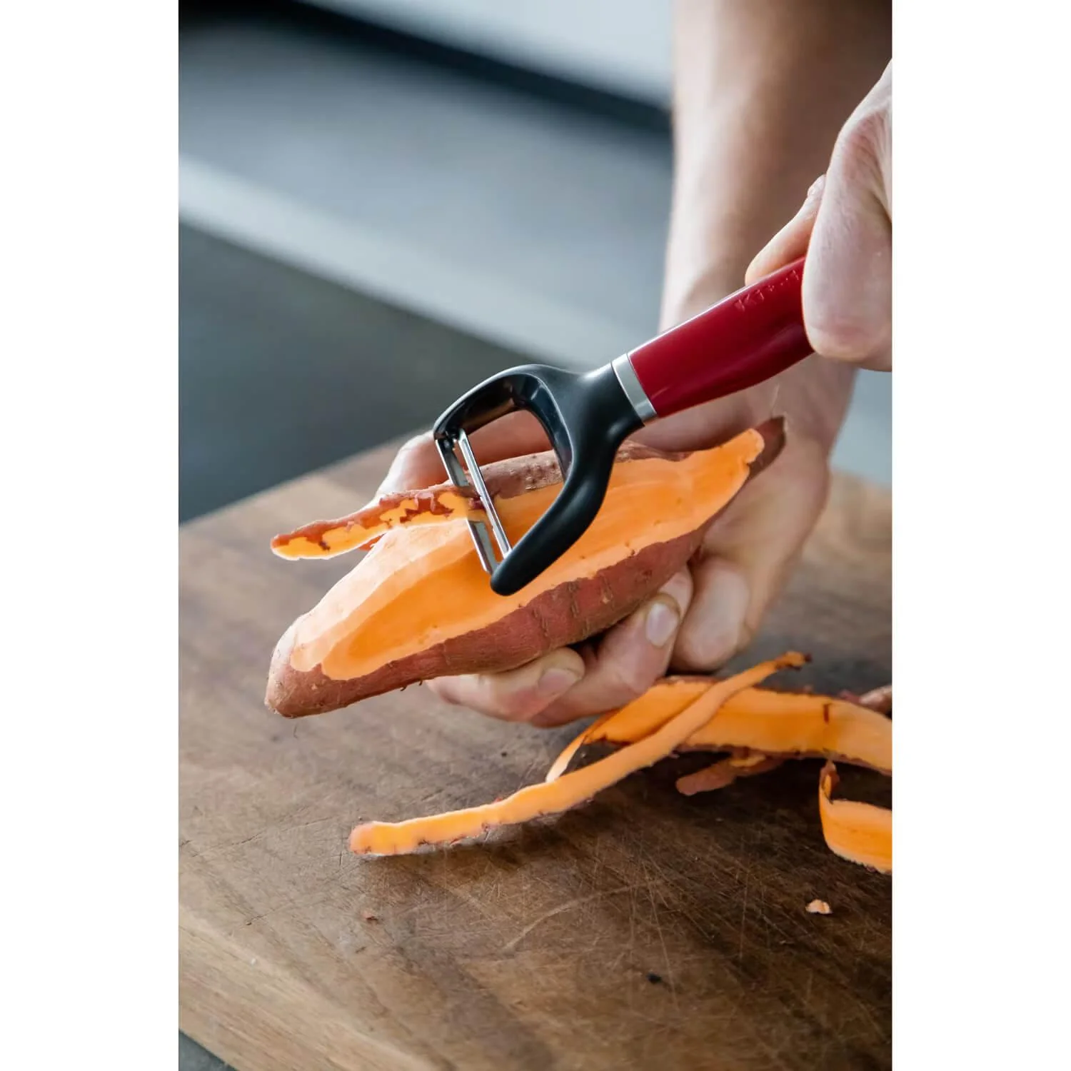 KitchenAid Utensils Stainless Steel Y Peeler - Empire Red - Image 5