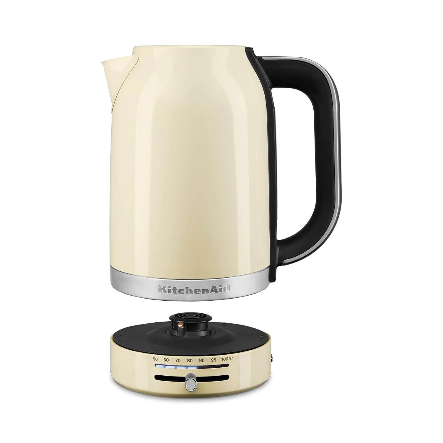 KitchenAid Variable Temperature 5KEK1701BAC 1.7 Litre Kettle - Almond Cream - Image 3