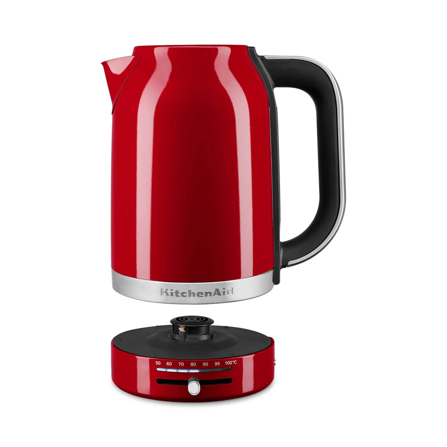 KitchenAid Variable Temperature 5KEK1701BER 1.7 Litre Kettle - Empire Red - Image 3