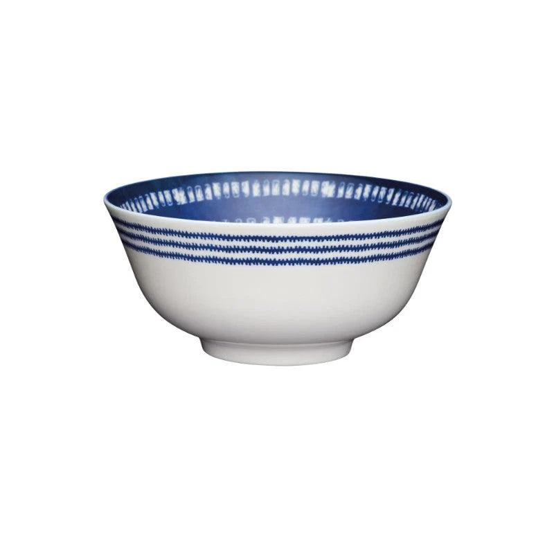 Kitchencraft Stoneware Bowl - Blue Tile
