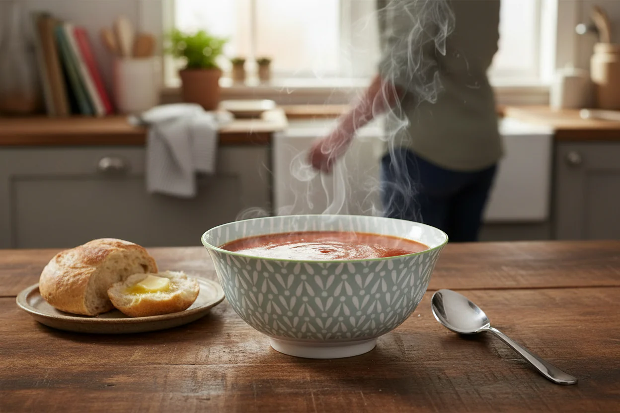 KitchenCraft Stoneware Bowl - Light Grey Pattern - Image 2
