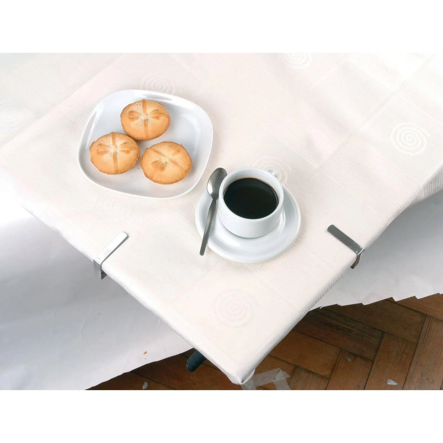 KitchenCraft Stainless Steel Table Cloth Clips - Set of 4 - Image 4