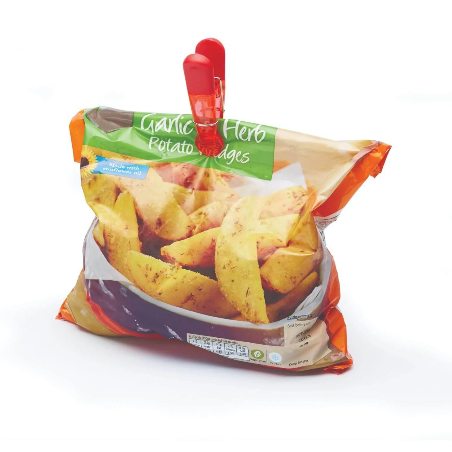 KitchenCraft Magnetic Multi-Purpose Bag Clips - Set of 7 - Image 2