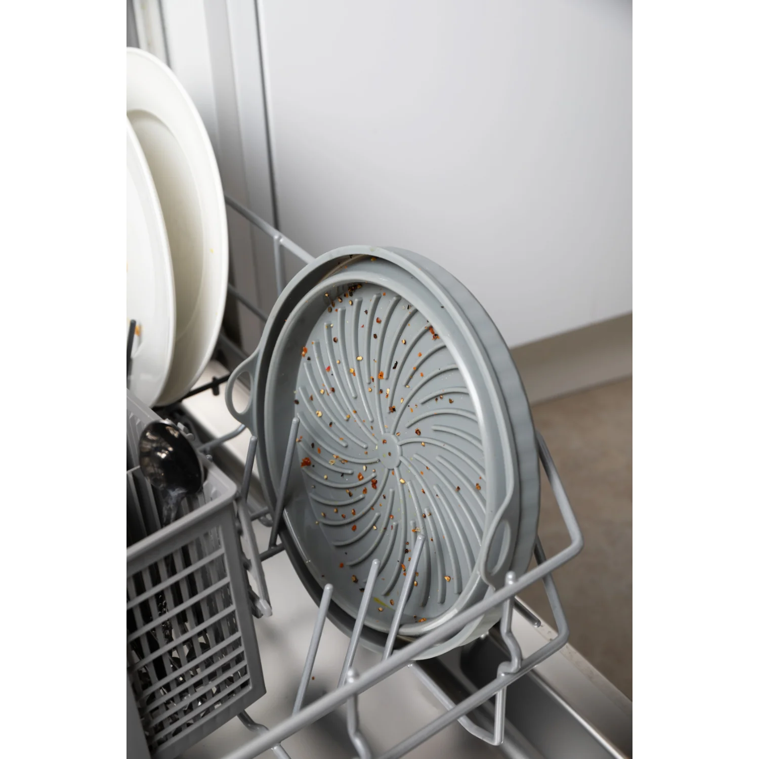 KitchenCraft Collapsible Silicone Air Fryer Liner - Round - Image 8