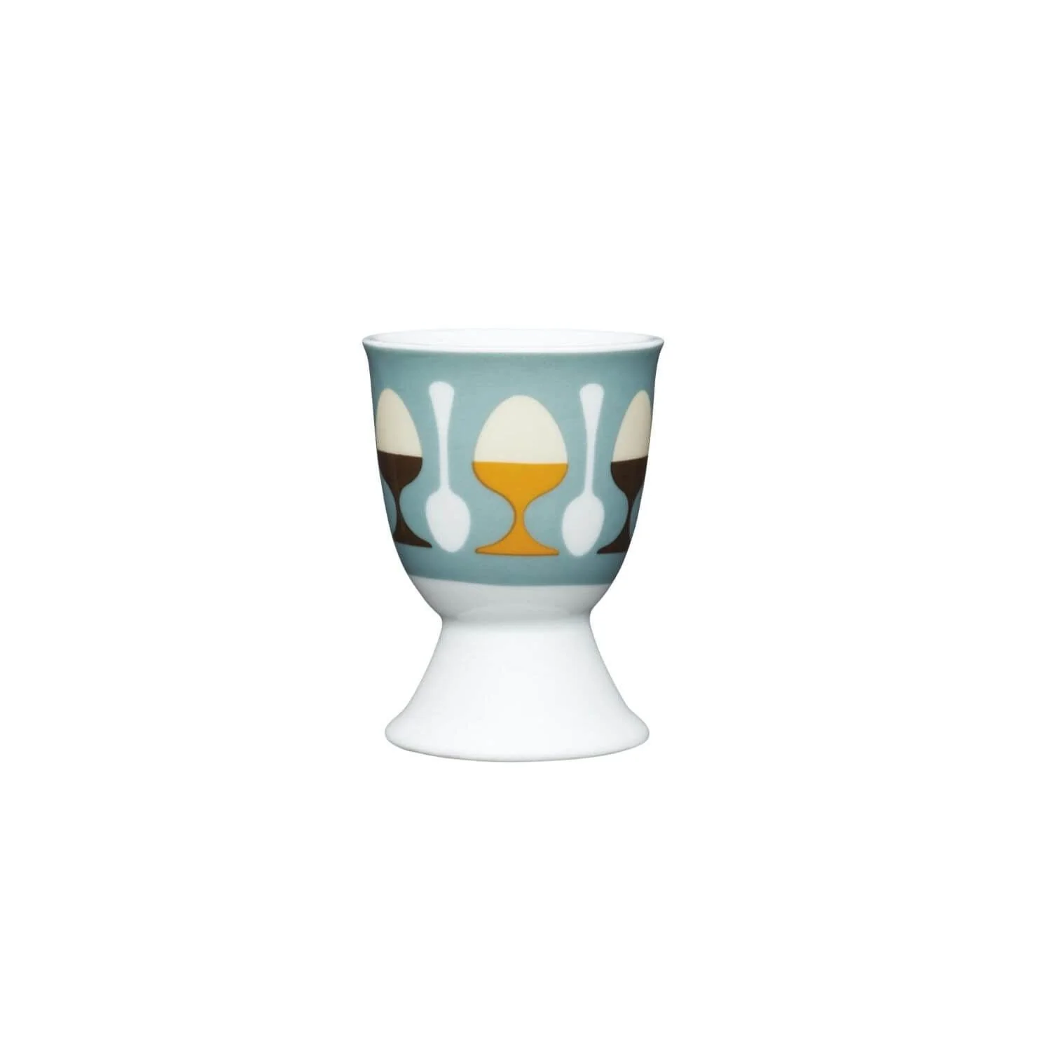 KitchenCraft Egg Cup - Retro Eggs