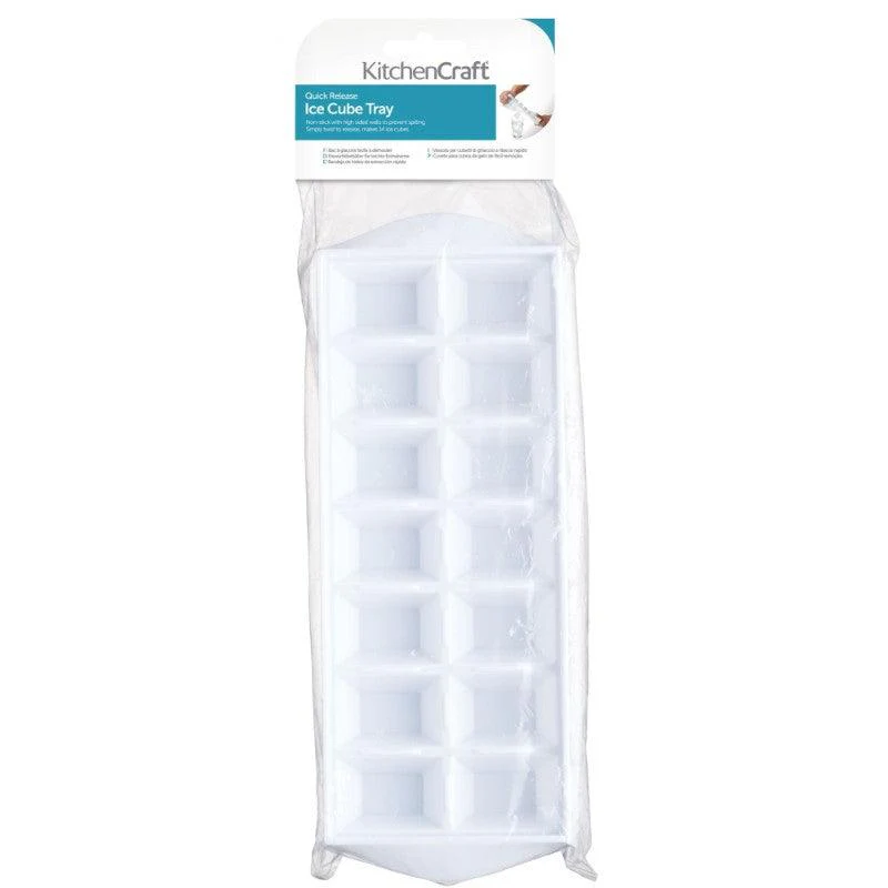 Kitchencraft Flexible Ice Cube Tray - White - Image 2