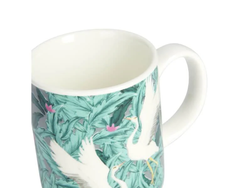 KitchenCraft Espresso Mug - Exotic Cranes - Image 3