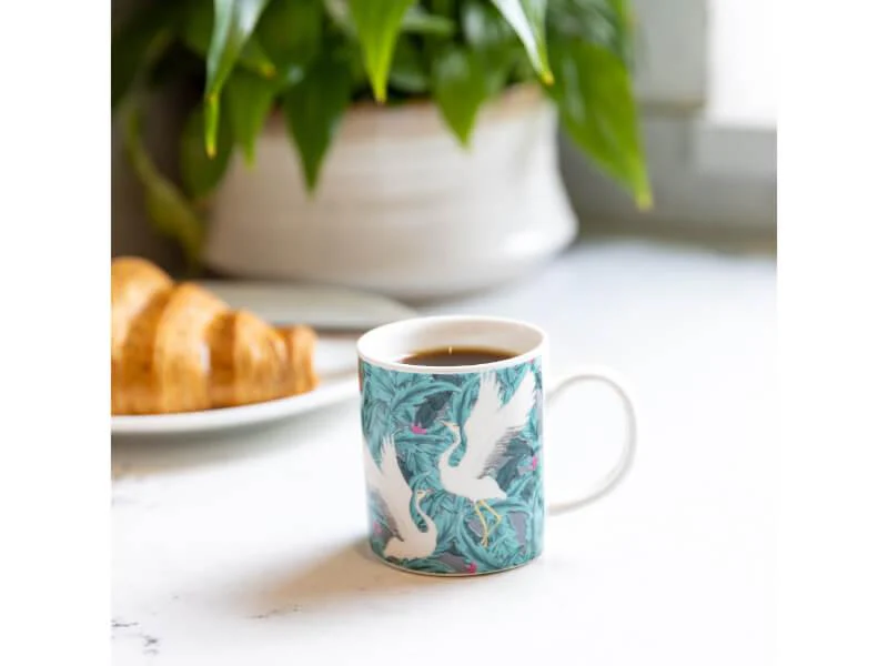 KitchenCraft Espresso Mug - Exotic Cranes - Image 4