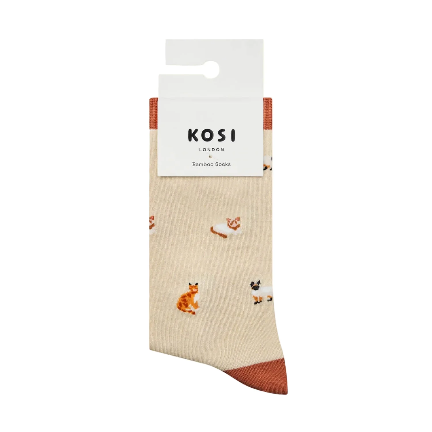 Kosi Bamboo Socks One Size 3-8 -  The Cats