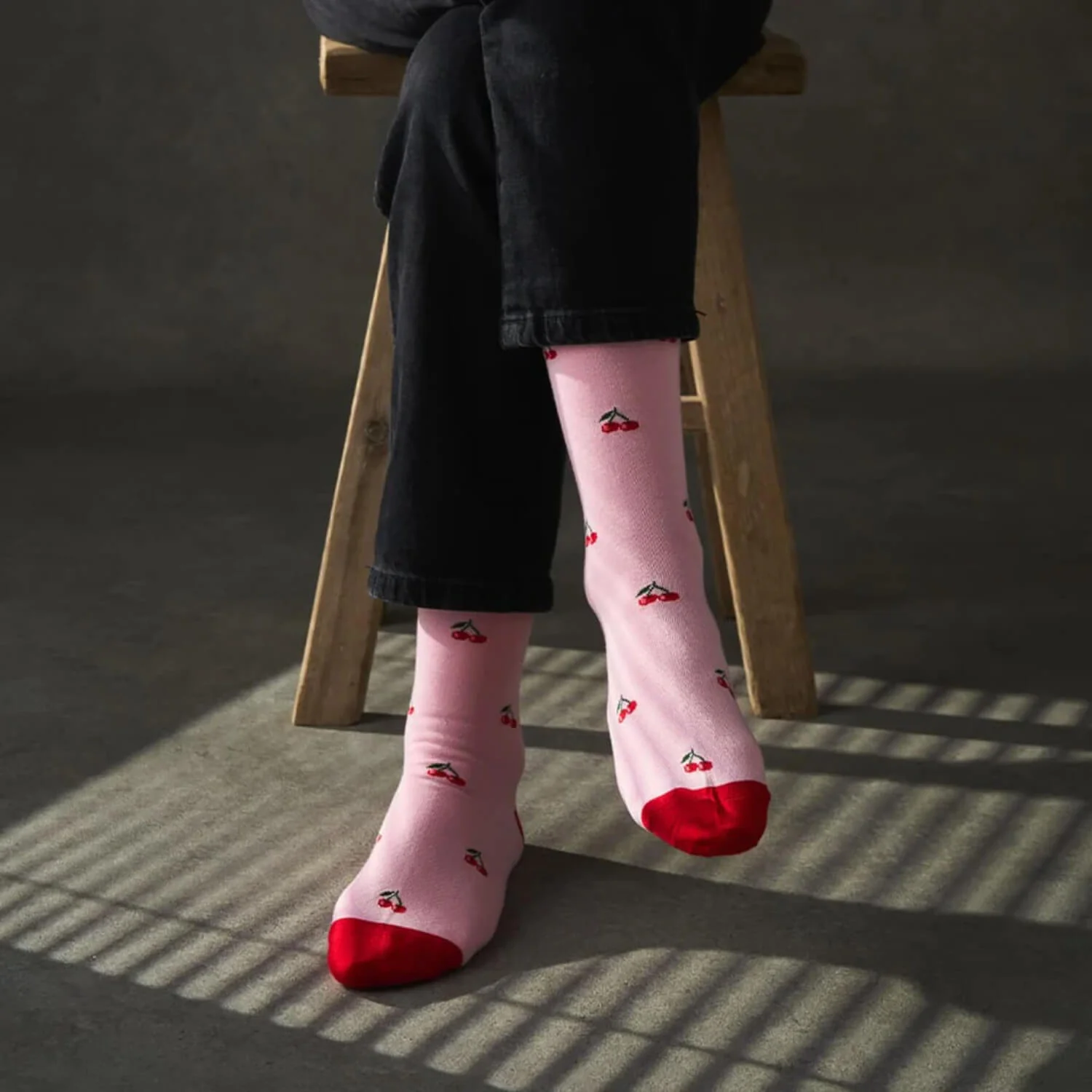Kosi Bamboo Socks One Size 3-8 -  The Cherry - Image 4