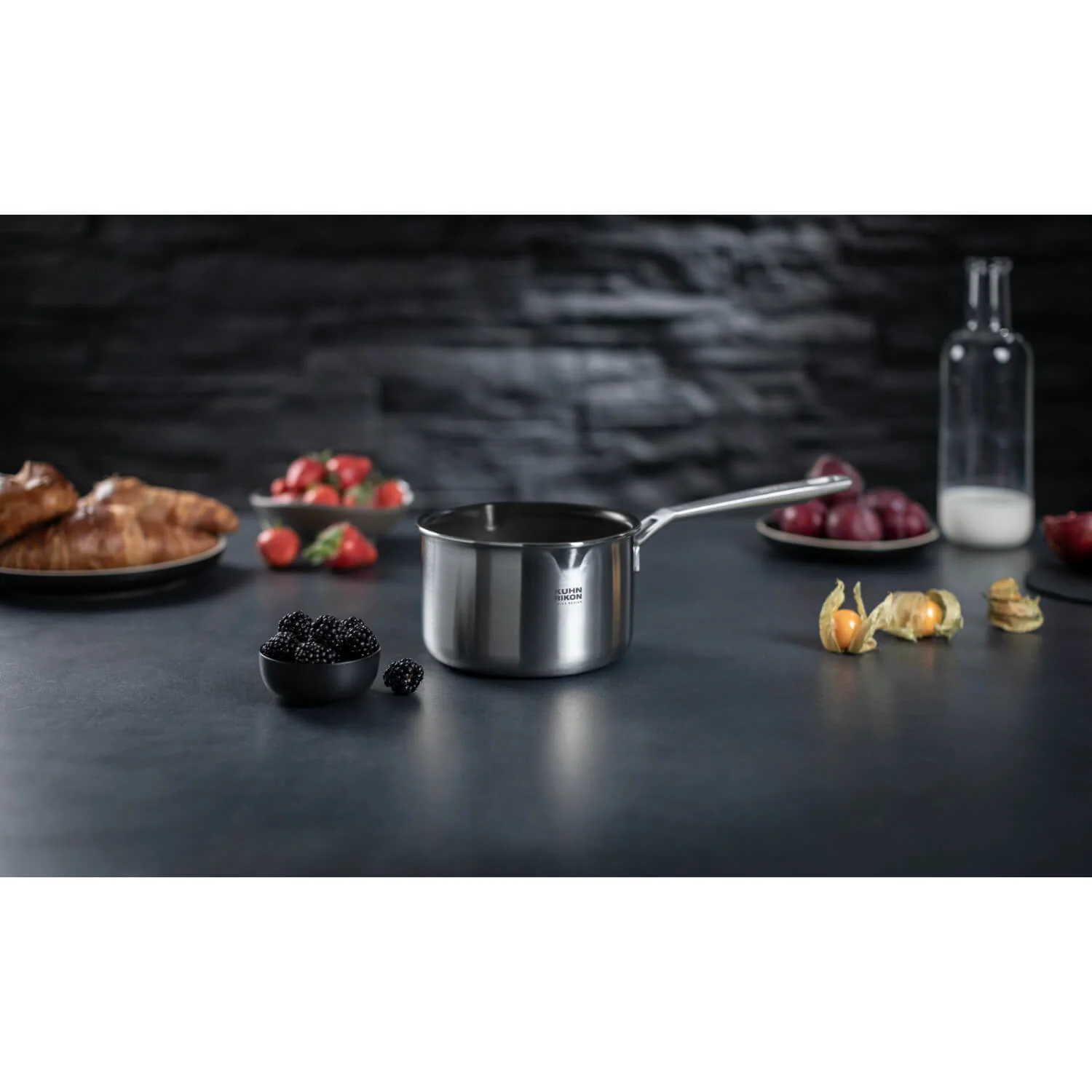 Kuhn Rikon Culinary FivePly 14cm Non-Stick Milk Pan - Image 3
