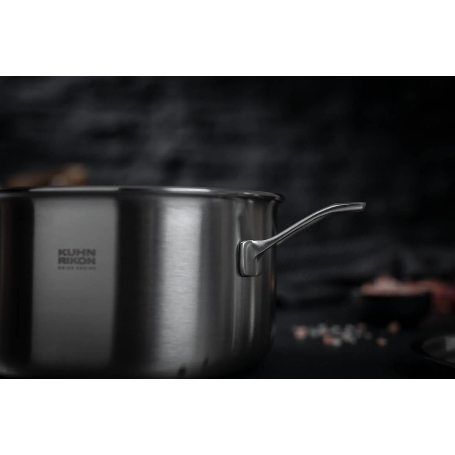 Kuhn Rikon Culinary Fiveply 18cm Stainless Steel Casserole - Image 3