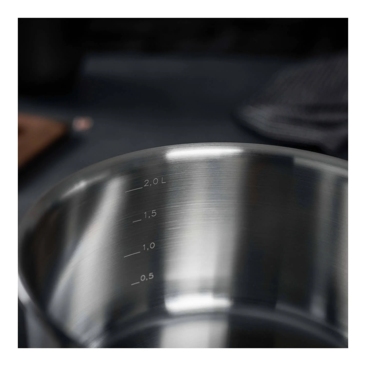 Kuhn Rikon Culinary Fiveply 18cm Stainless Steel Casserole - Image 6