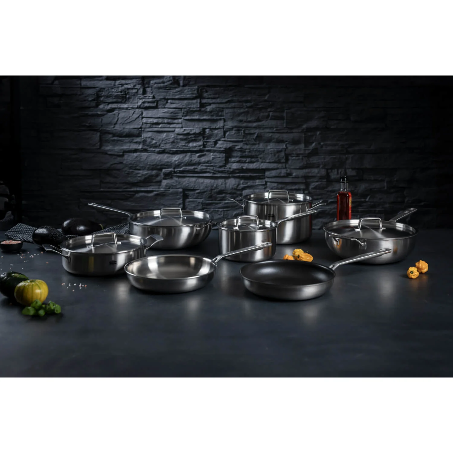 Kuhn Rikon Culinary FivePly 3-Piece Saucepan Set - Image 8