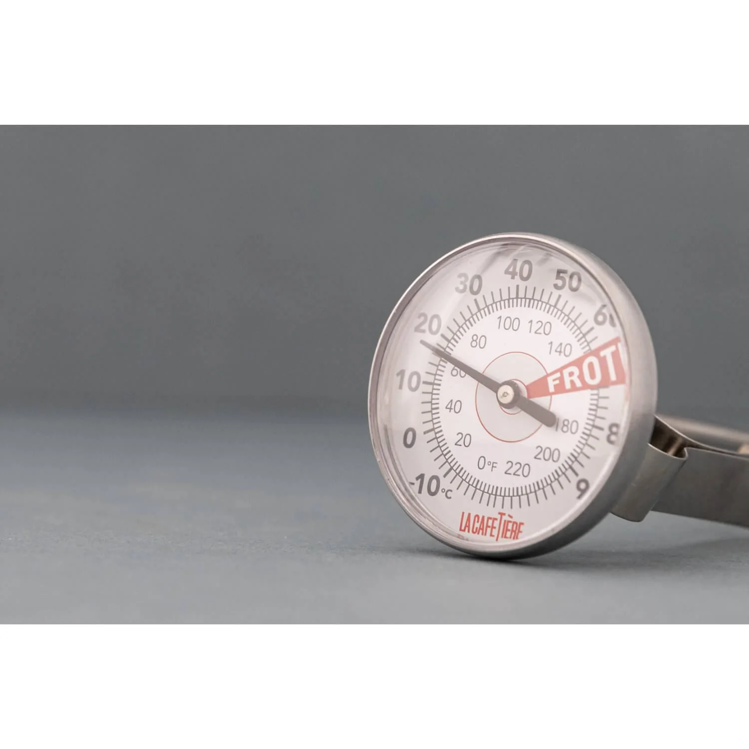 La Cafetière Stainless Steel Milk Frother Thermometer - Image 2