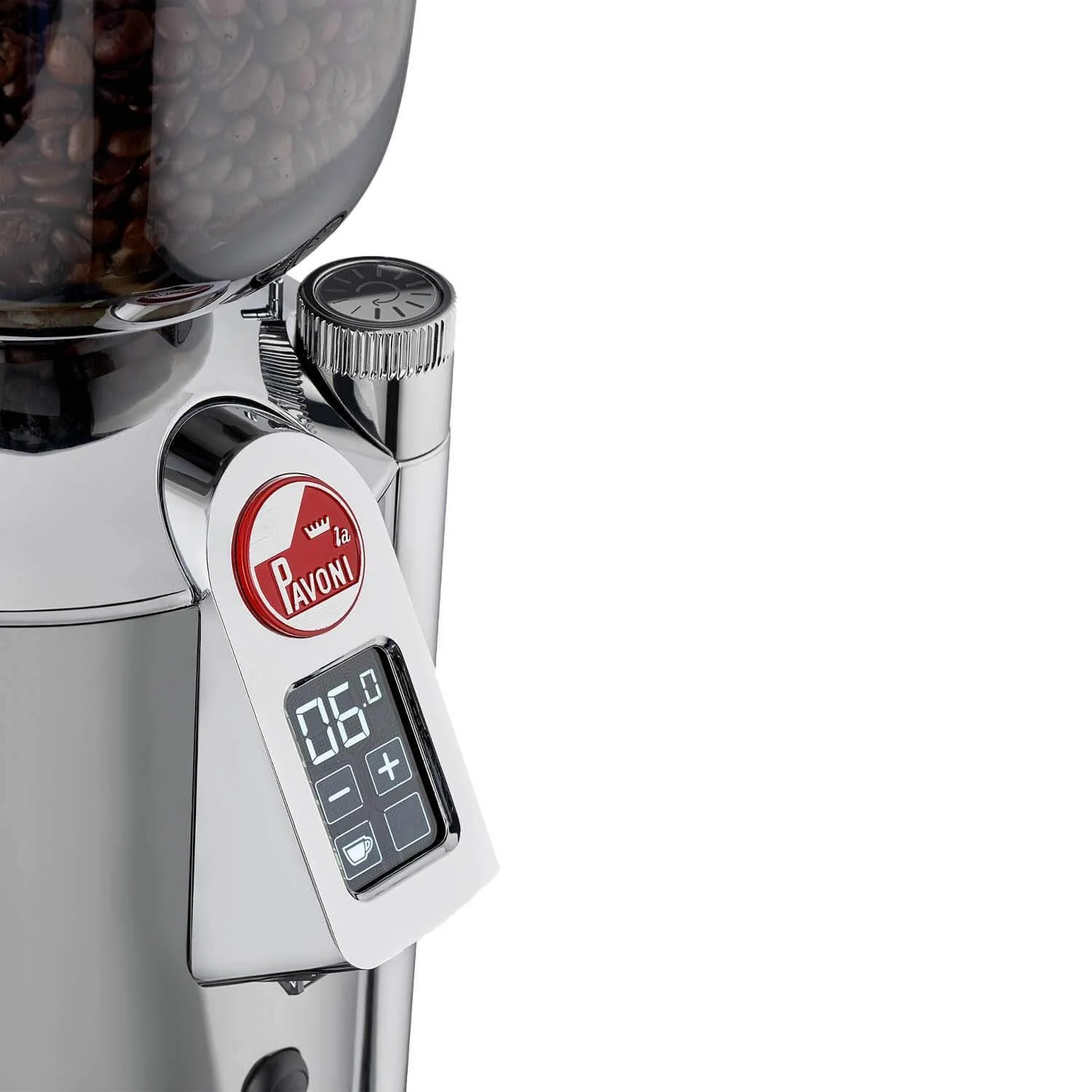 La Pavoni Cilindro Prosumer Coffee Grinder - Stainless Steel - Image 6