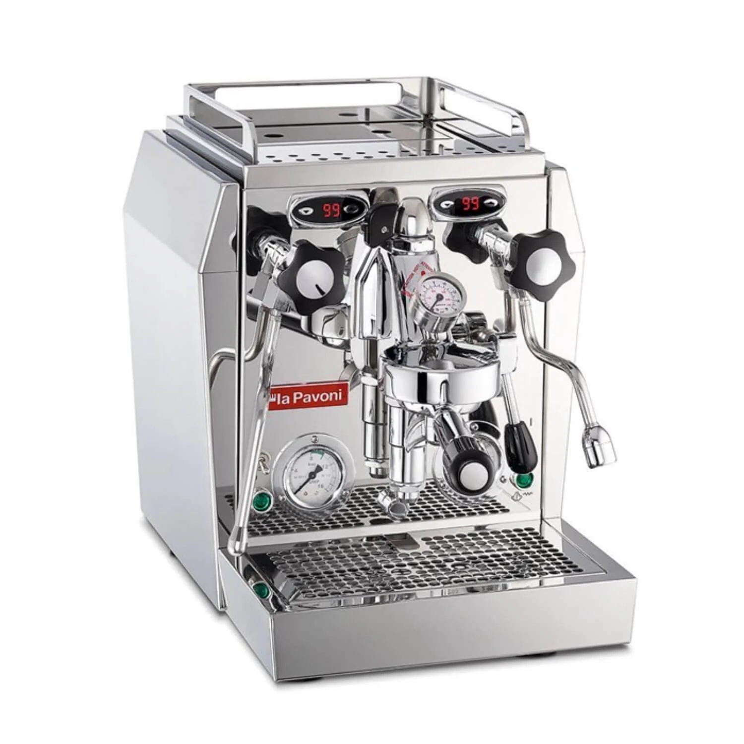 La Pavoni Giotto Guru Botticelli Speciality Coffee Machine - Silver