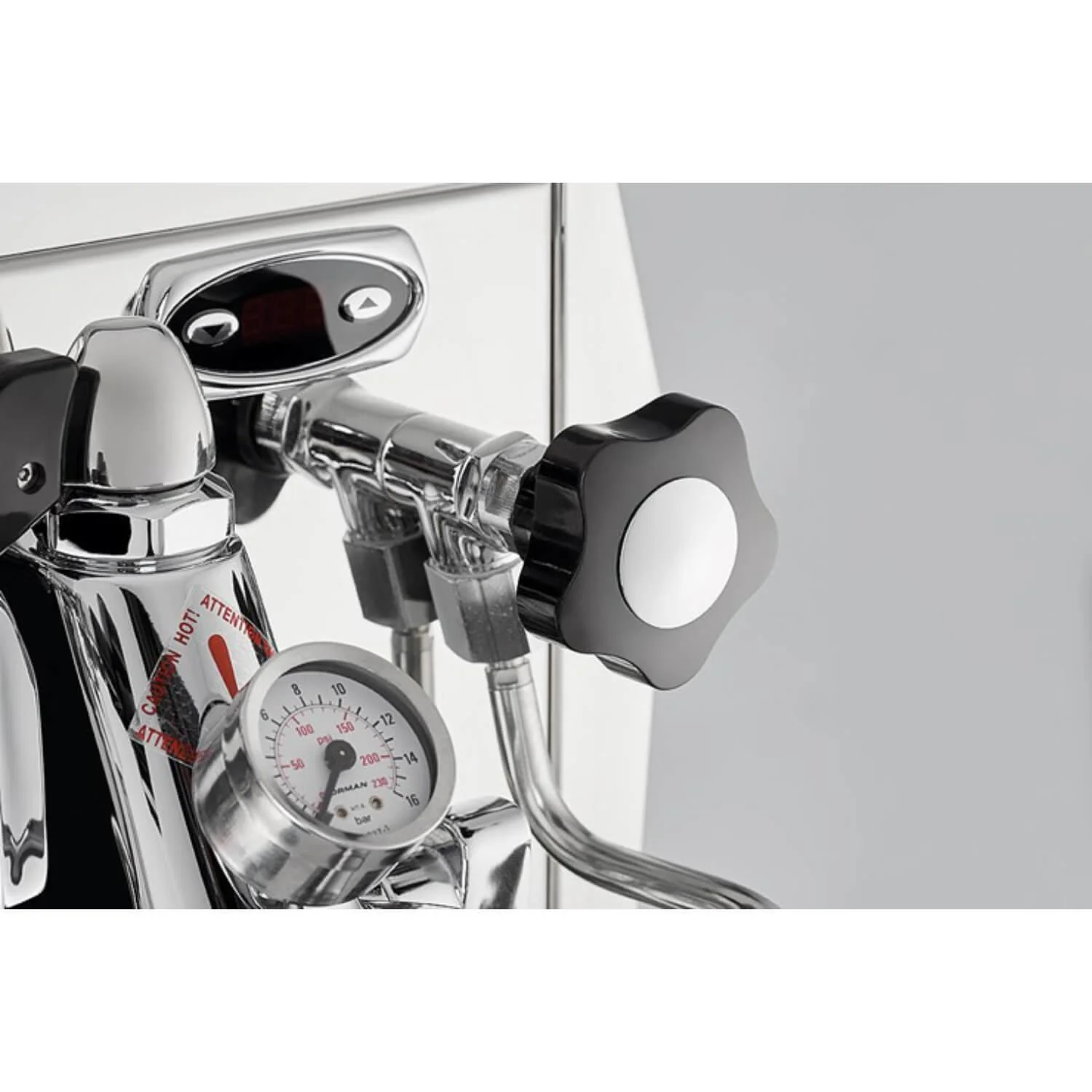 La Pavoni Giotto Guru Botticelli Speciality Coffee Machine - Silver - Image 4