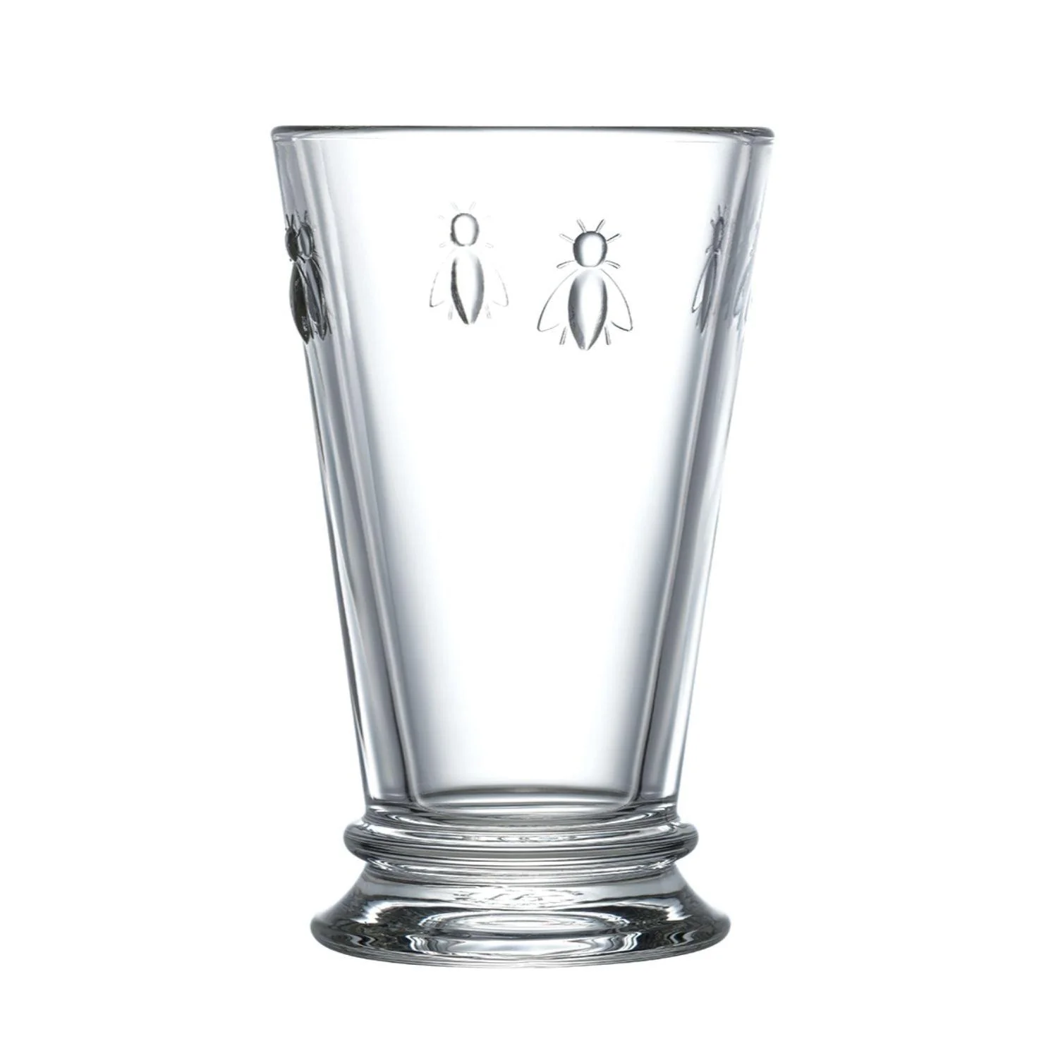La Rochere Bee Embossed Clear Medium Long Drink Glass - 310ml