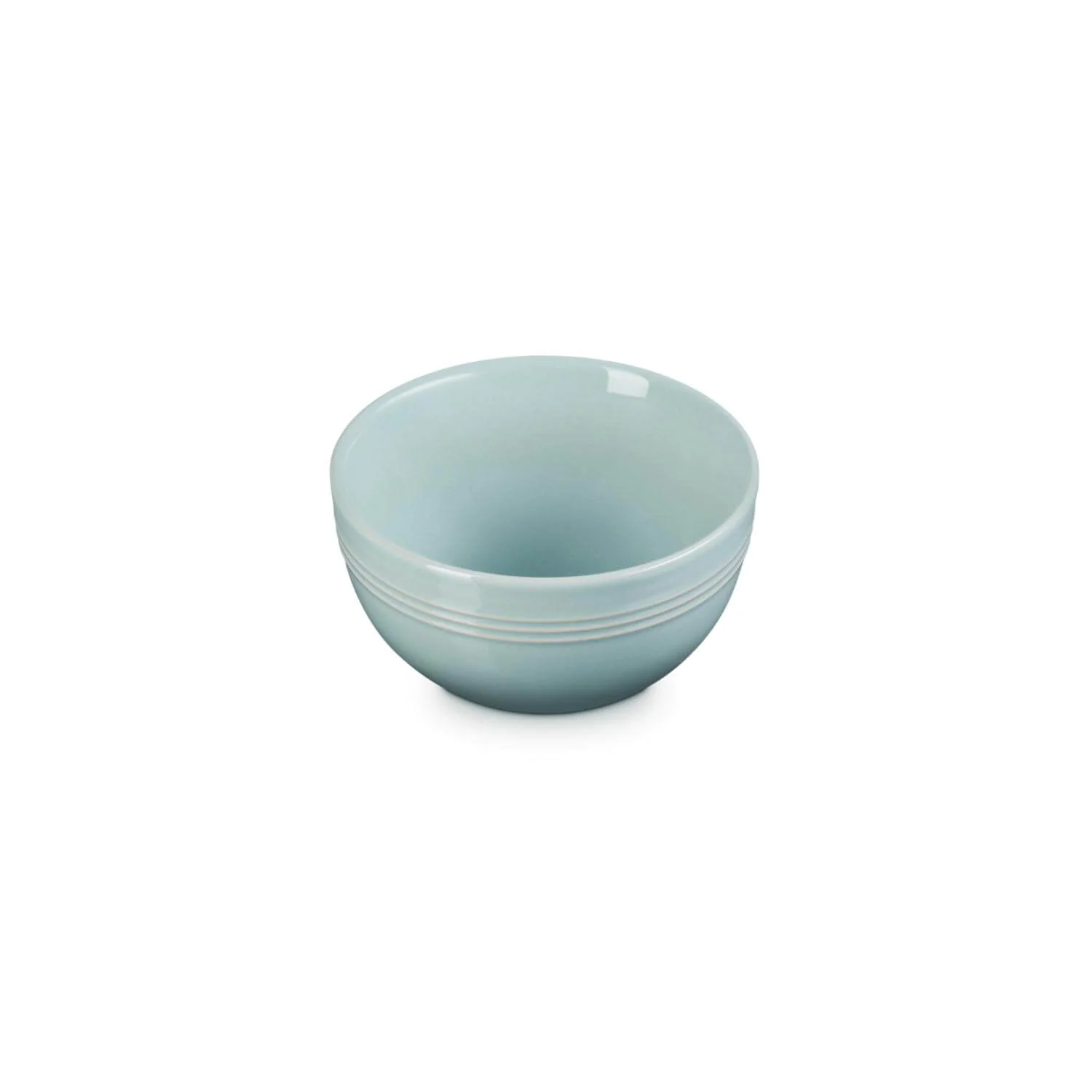 Le Creuset 12cm Stoneware Round Coupe Snack Bowl - Sea Salt - Image 4