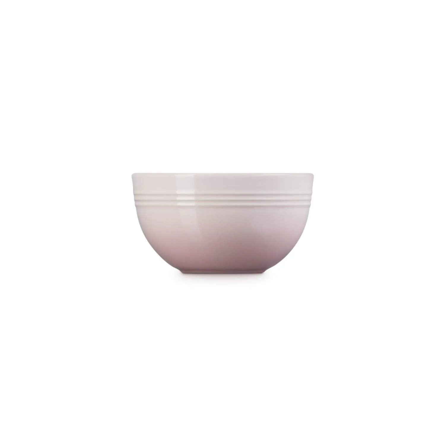 Le Creuset 12cm Stoneware Round Coupe Snack Bowl - Shell Pink - Image 2